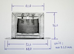 12pc AC power Transformer Input=AC 220V 110V 60Hz Output=AC 6 12 24V 120mA 3VA