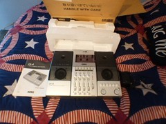 Korg CR-4 4 Track Cassette Tape Recorder, Power Adapter,BOX MANUAL LOOKS UNUSED