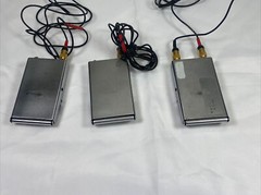 LOT 3 Sennheiser SK-2012-TVL Hi Dyn Mikroport Transmitter 3 MKE 2-2R Microphones