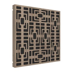 ViCoustic VicPattern Ultra Symmetric (Brown Oak 3-Unit)