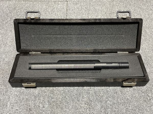 SENNHEISER MKH-416T condenser microphone black shotgun microphone Working