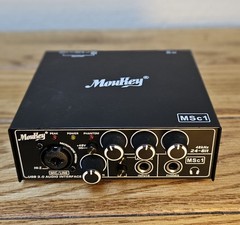 MouKey MSC1 USB 3.0 Audio Interface 24-Bit / 48kHz Phantom Power Hi-Z Sound