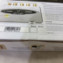 Behringer U-Phono UFO202 USB Audio Interface