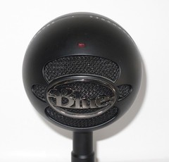 Logitech Blue Snowball Ice Microphone Tripod Stand w/ USB Cable Tested & Working