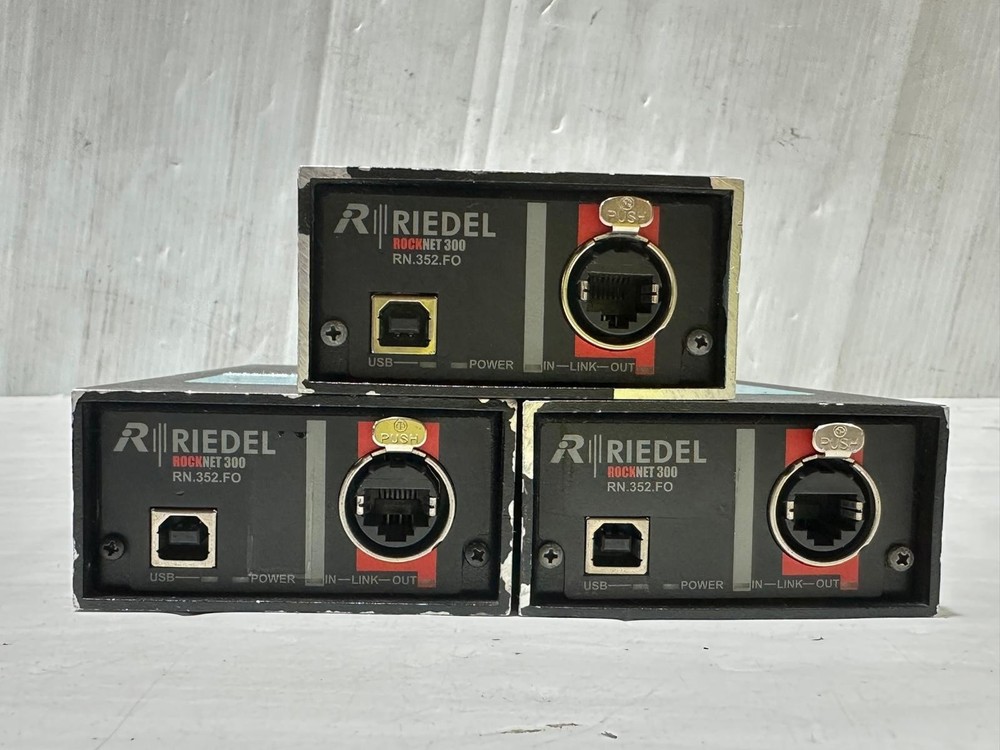 Riedel Rocknet 352 Fiberoptic converter In #1119-1120 (One)