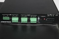 LOT CRESTRON STRFGWX 418 MHZ 2-WAY RF GATEWAY W/ C2N-VEQ4 EQ WITH RACK SHELF