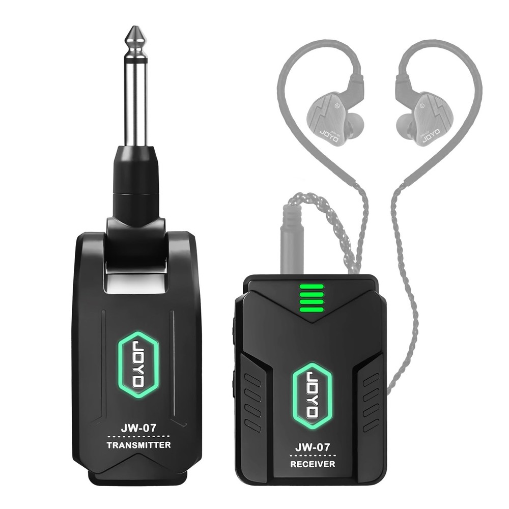 JOYO Wireless in Ear Monitor System 2.4G IEM with Black