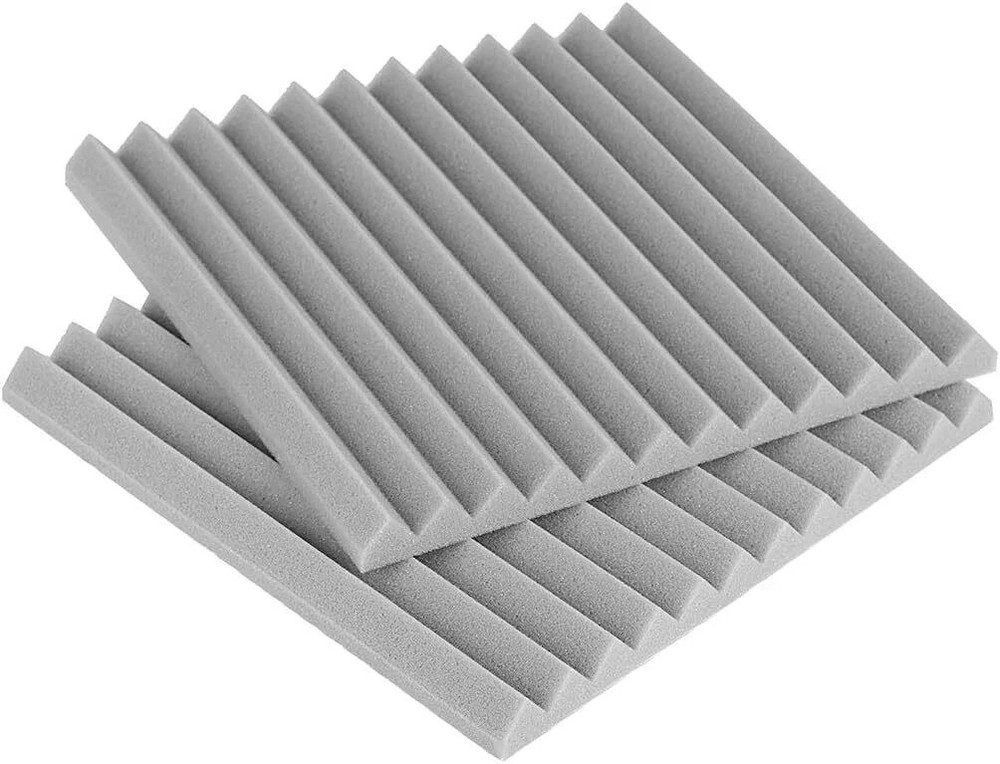 Max 96pcs Acoustic Foam Panel Soundproof Noise Cancelling for Home Office Studio