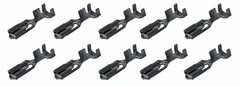 (10 PACK) NEUTRIK NLFASTON Non-Insulated Cable Crimps for NL4 Series Connectors