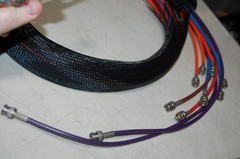 10-Channel Video Snake Cable Male BNC to Male BNC – About 8/9 ft