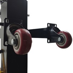 2PCS 2-6M Line Array Speaker Lifting Stand Heavy Duty Hand Crank Lift System