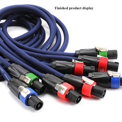 NL4FX Speakon Plugs Amplifier Male Female 4 Pole Conductor Audio Cable Connector