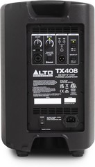 TX408 350W 8″ Powered PA Speaker with Bluetooth, 2-Channel Mixer, Line Level …
