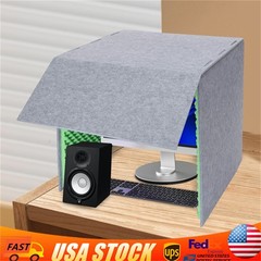 Desktop Soundproof Cover Sound Isolation Shield Portable Vocal Recording Booth