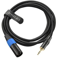 3.5mm to XLR Cable, XLR to 3.5mm Unbalanced Aux Micphone Cbale, 1/8 inch Mini