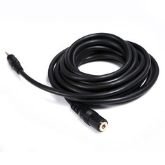 Movo 10′(3m) TRS Female 3.5mm to Male Microphone Extension Cable for Most Mics