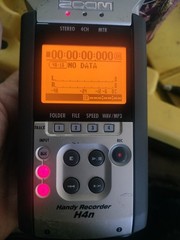 Zoom H4N Handy Recorder Portable Digital Audio Recorder FOR PARTS AS IS