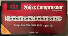 DBX 266xs Professional Audio Compressor Limiter Gate Dynamic Processor Analog