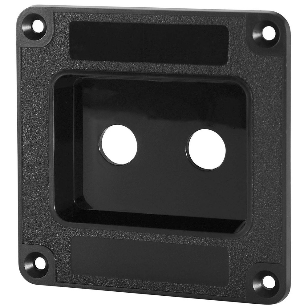 Penn-Elcom M1500 Speaker Cabinet Double 1/4″ Jack Plate Black ABS
