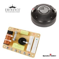 Eminence PXB2:2K5CX Crossover and ASD1001 HF driver for BETA 8CX 10CX 12CX Coax