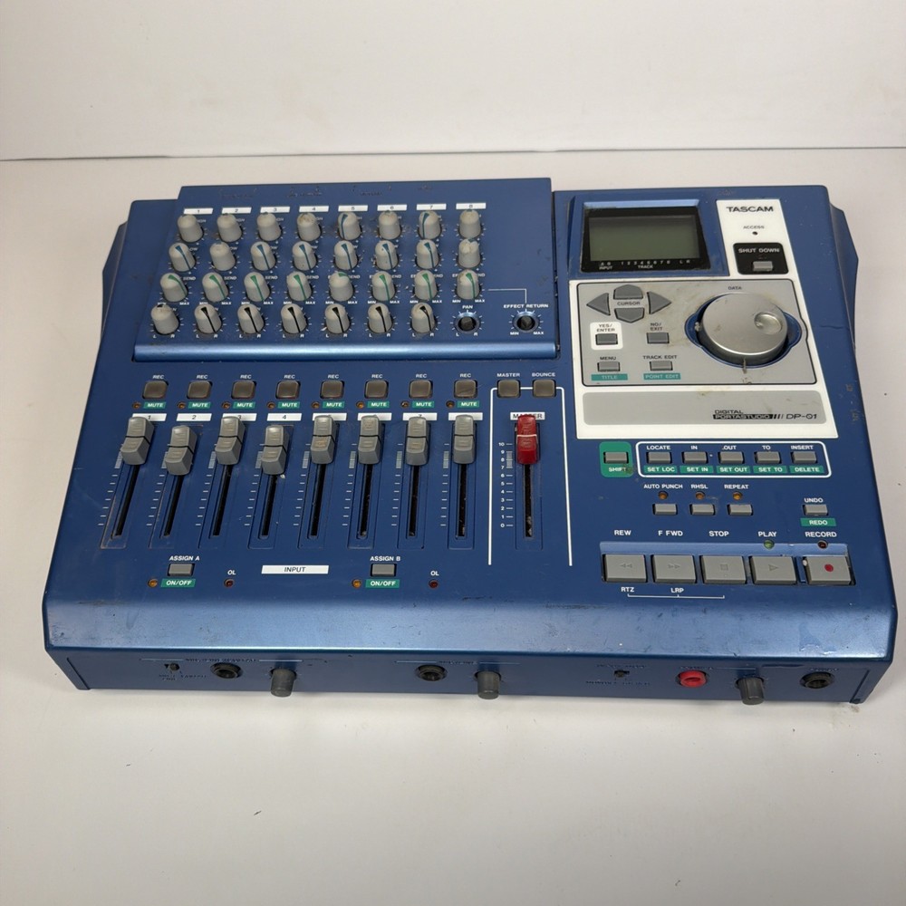 Tascam DP-01 Portastudio 8-Track Digital Recorder Multi-Track Cord PARTS