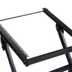 12U 19″ Rack Mount Mixer Stand Studio Cart Stage Amp Adjustable Music Party Show