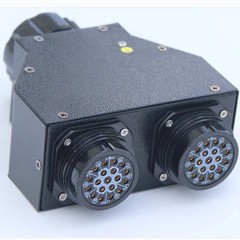 19pin Socapex Splitter Box 1 in 2 Out Socapex Power Connector for Stage