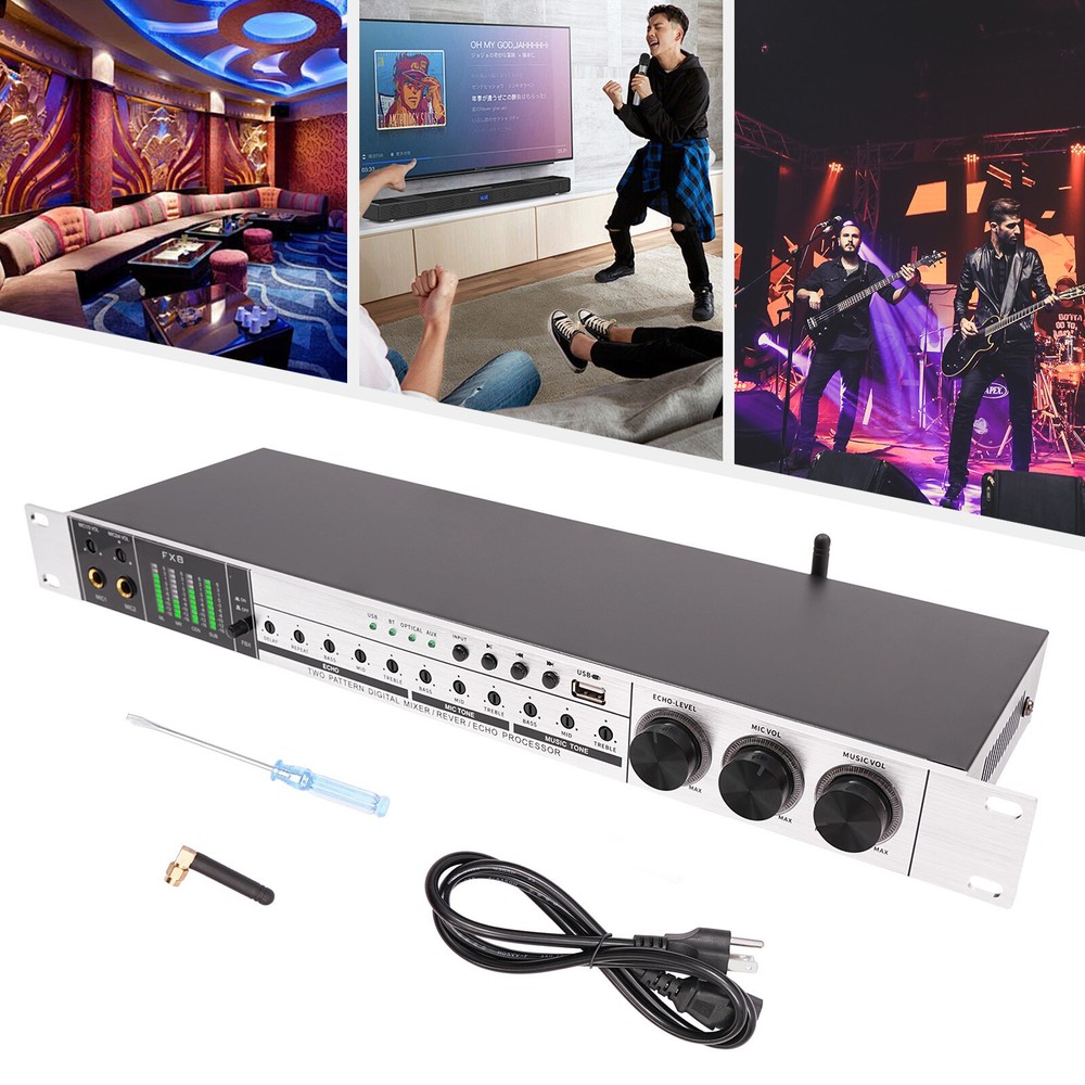 Audio Processor Mixer 25W Live Professional Recording Studio Audio Processor