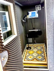 2-Pack Large Acoustic Soundproofing Foam Panel Egg Crate 4×6 ft (1 inch thick)