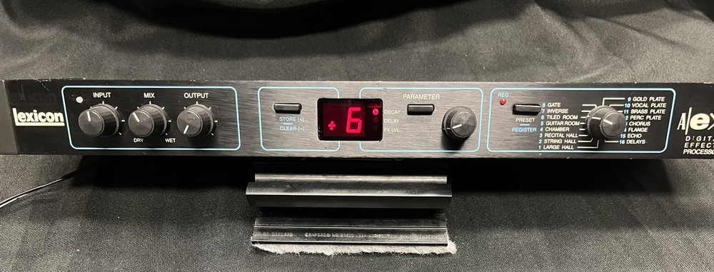 Vintage Lexicon Alex Digital Effects Processor