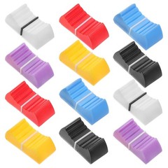 24Pcs Plastic Potentiometer Knob Caps for Mixer Precise Control Assorted Colors