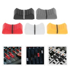 50Pcs Reusable Plastic Console Mixer Slider Fader Knobs in Assorted Colors