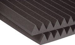 Auralex 2″ Studiofoam Wedge 2’x2’x2″ panels (12 pack) Charcoal 2″
