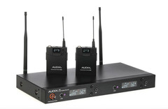 Audix AP62 BP 2-Channel Wireless Microphone System—Comes With 3 Earset Mics—NICE