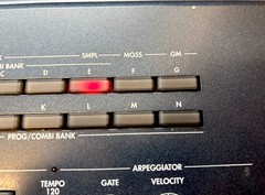 Korg EXB-MOSS board Model #KLM-2076 for Triton, tested and working. USA seller!