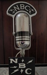 Custom Mic Flag for vintage mini RCA 77 clone microphone Calrad Argonne Fentone