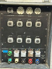 Unbranded Portable Power Distro Rack w/ 3 Ph Cam-Lock & Breakers #7056 (One)THS