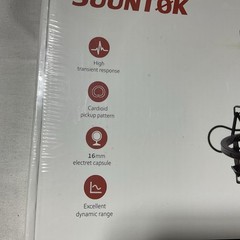 SUUNTOK XLR Condenser Microphone Recording – Studio Recording Podcast Stream A3