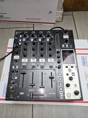 Denon DN-X1600 Mixer missing 3 knobs power on untested for parts or repair as is