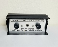 Sonic Rainbow Labs SRL Q-BOX Cue Mix Headphone Box (vintage) – * Make OFFER!