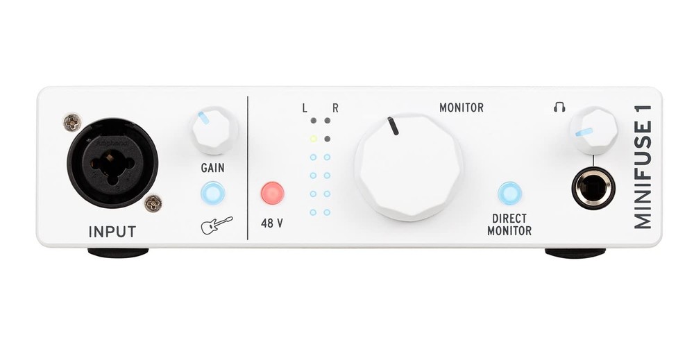 Arturia MiniFuse 1 – Compact USB Audio Interface with Creative Software for R…