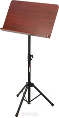 Gator Frameworks GFW-MUS-4000 Wooden Conductor Music Stand with Tripod Base