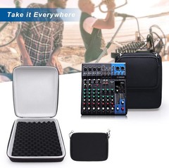 Hard Case for YAMAHA MG10XU or MG10 or Mg0610-Input Stereo Mixer with Small Stor