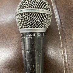 Shure SM58 Lo-Z Wired XLR Dynamic with clip vintage 80s