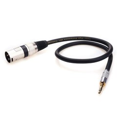 3.5mm to XLR Cable Unbalanced Mini Jack Adapter Microphone Cord 1.6ft