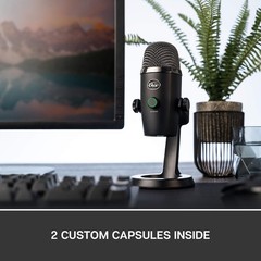 Logitech for Creators Blue Yeti Nano Premium USB Mic for Recording and Streaming