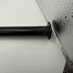 Small microphone boom arm attachment
