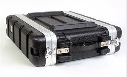 Rack Case 2U Space Medium 12 Inch Deep Shell Light Weight, DJ, Ecnomical, Screws