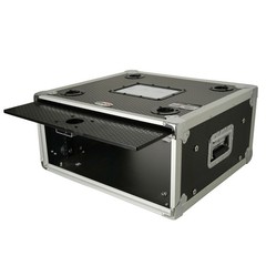 Prox 4 Space ATA Rack Road Case 14″ deep w/ retractable Slidings lids