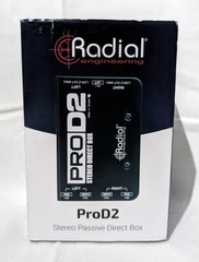 Radial Engineering ProD2 2-Channel Passive Stereo Direct Box R800-1102 – NEW